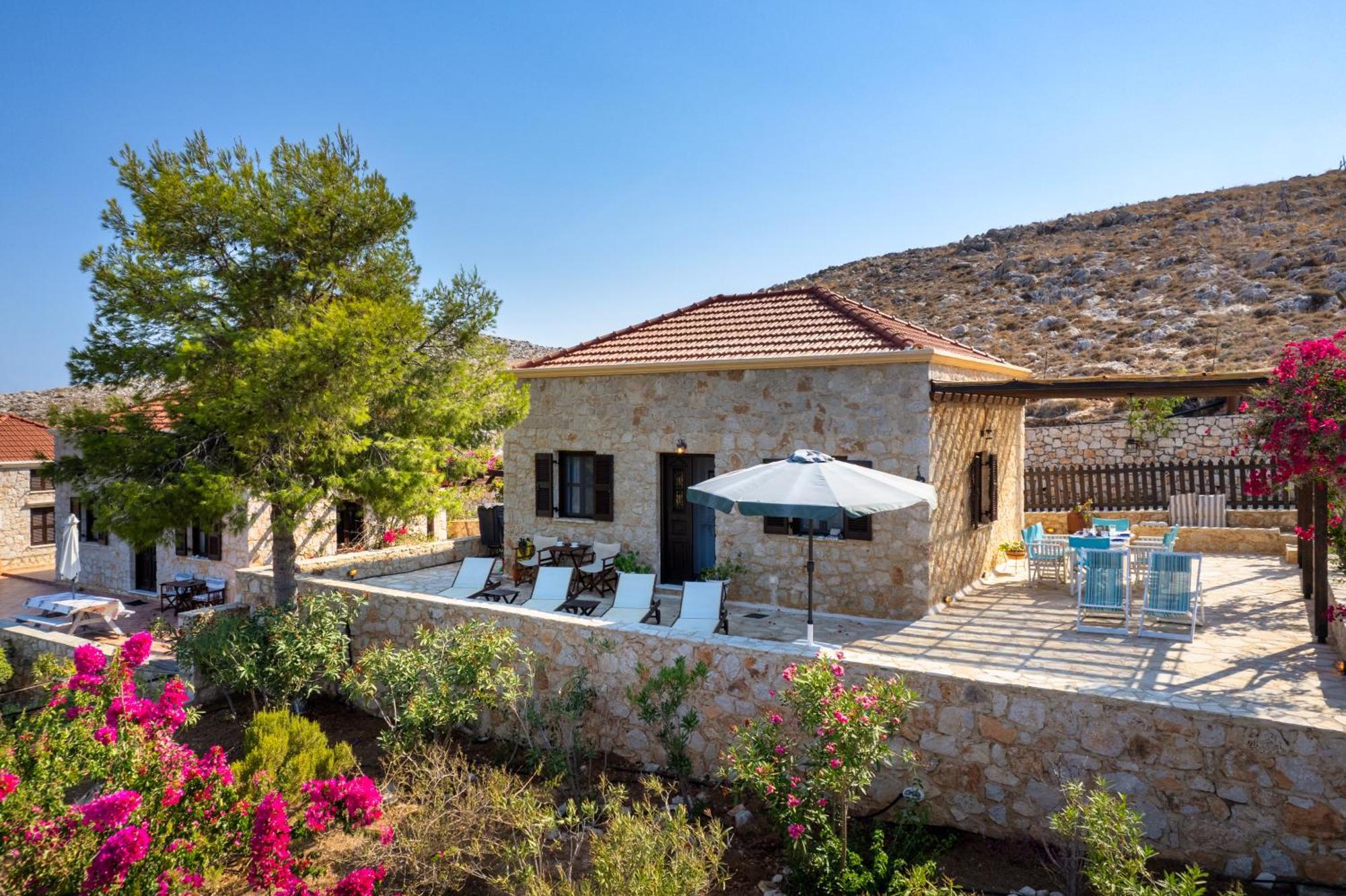 Villa Ftenagia Chalki Town Exterior photo
